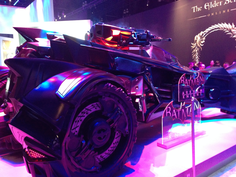 Illustration for article titled ​They Brought A Batmobile To E3